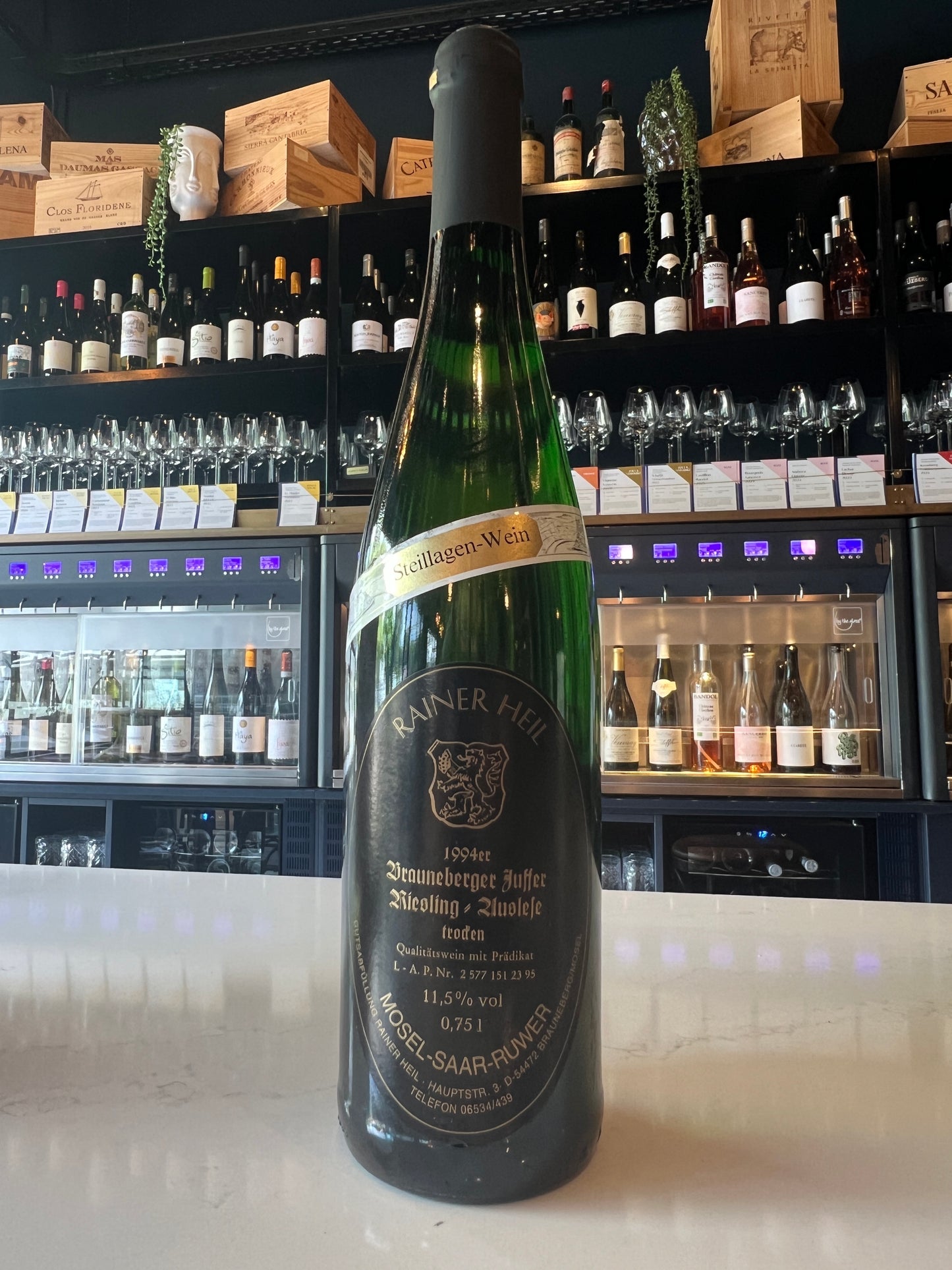 Rainer Heil Brauneberger Juffer Riesling Auslese Trocken (1994)