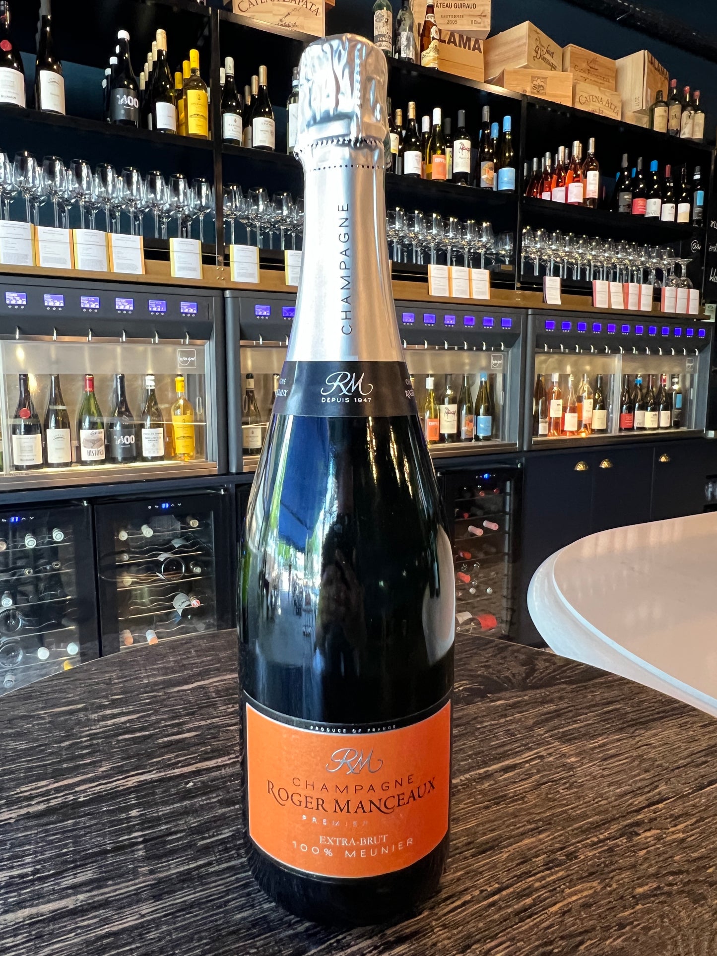 Roger Manceaux Champagne Extra Brut Meunier Premier Cru