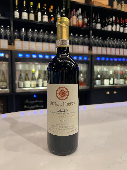 Renato Corino Barolo del comune di La Morra (2016)