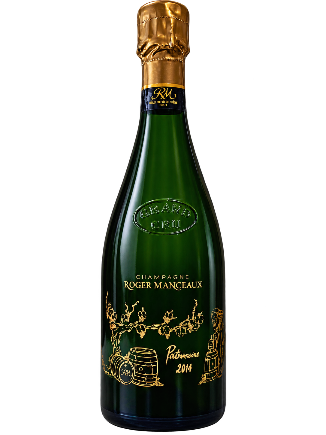 Roger Manceaux Champagne Brut Patrimoine 2014 Grand Cru