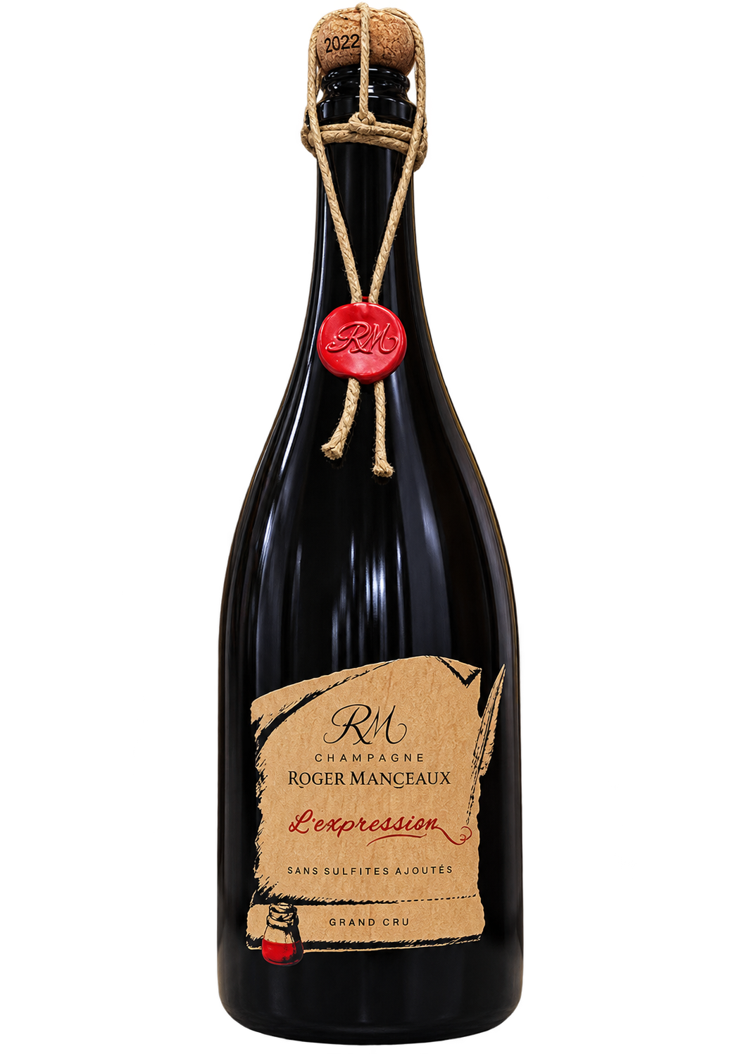 Roger Manceaux Champagne l'Expression sans sulfites ajoutes