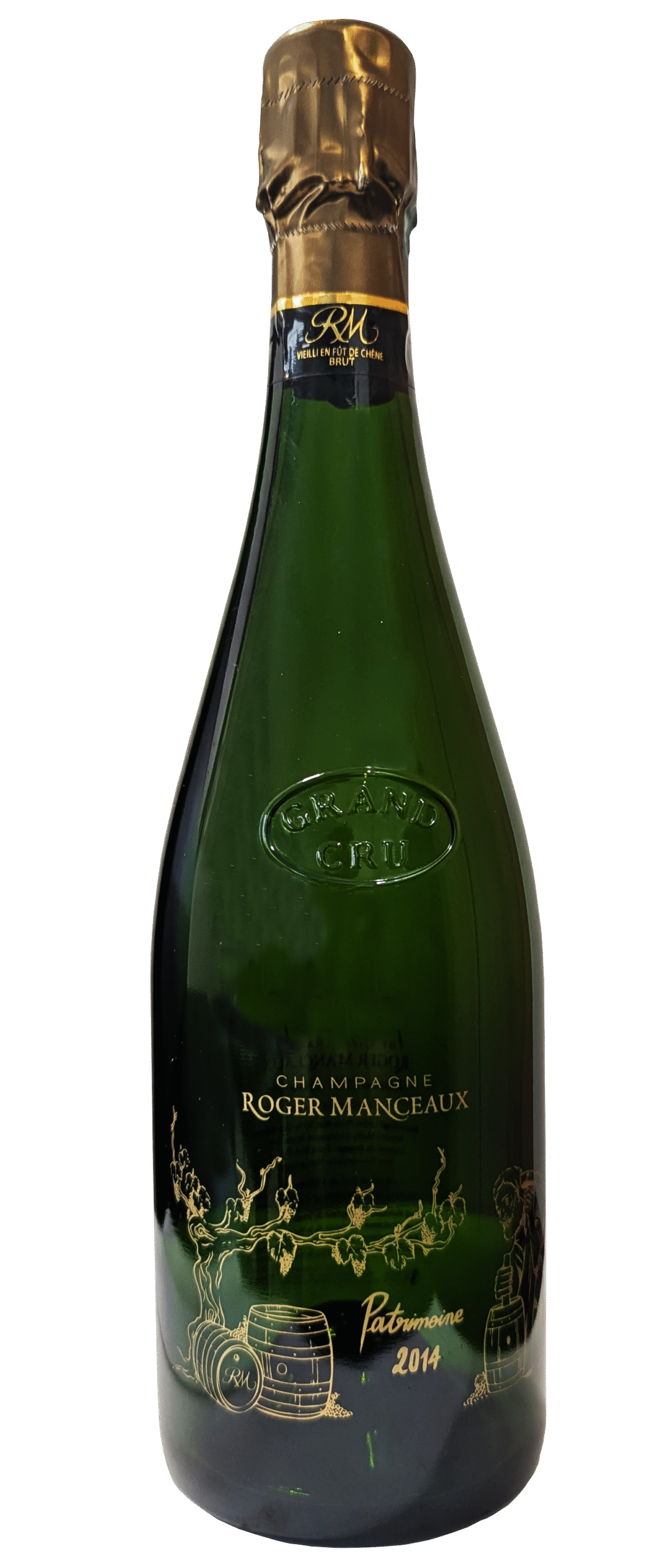 Roger Manceaux Champagne Brut Patrimoine 2014 Grand Cru